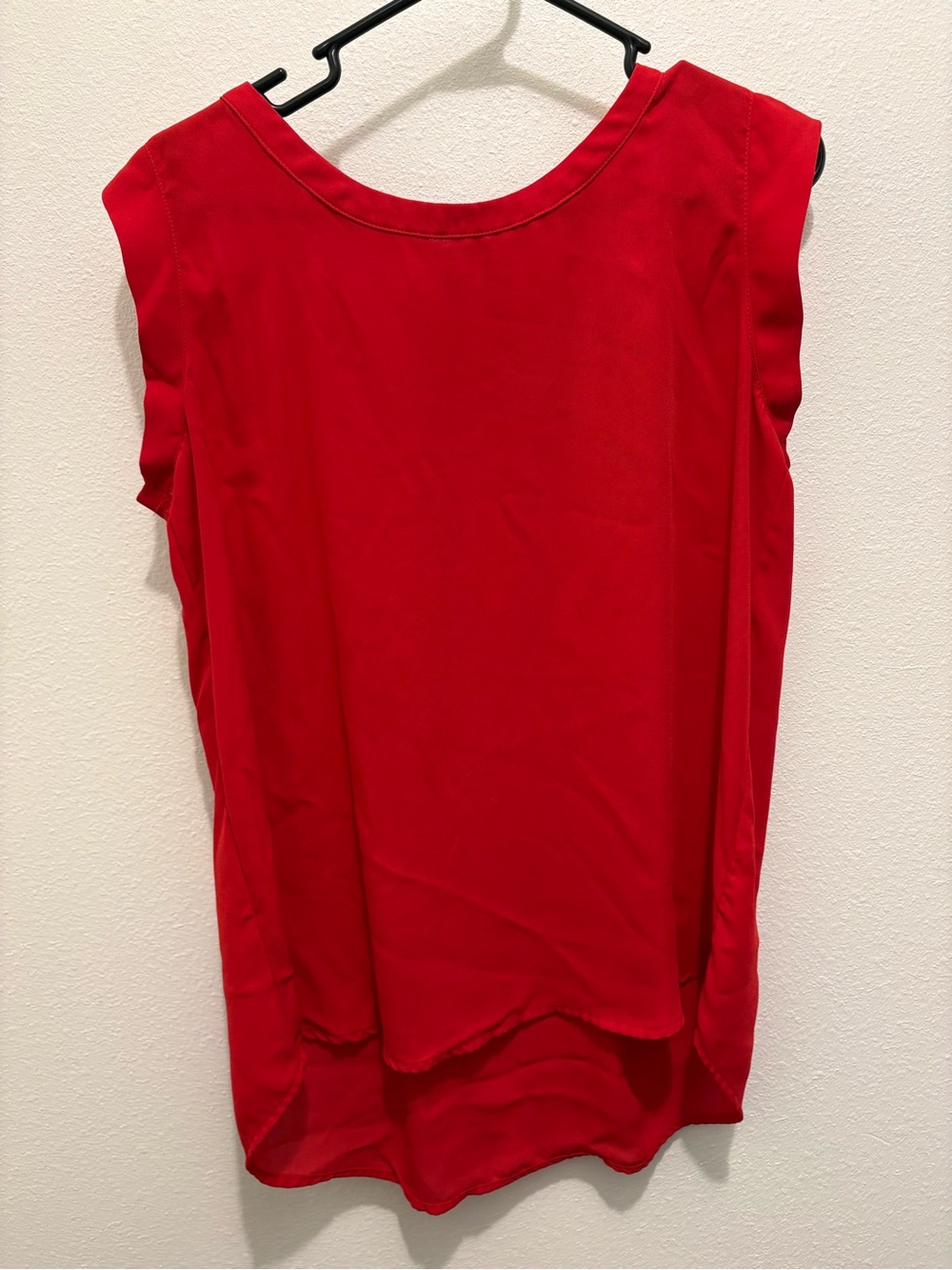 Pleione Red Sleeveless Tank Top